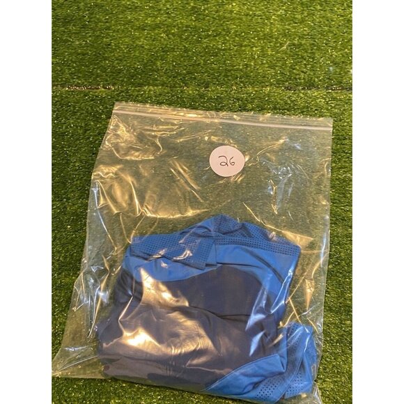 Nike shirt mens large blue black tiger woods collection oakmont polo stretch 26 - Picture 10 of 10